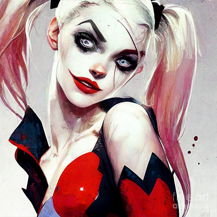 Harley Quinn #6 #1 Digital Art by Pixel Chimp - Pixels