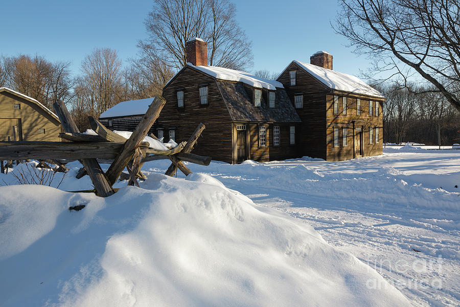 Hartwell Tavern - Minute Man National Historical Park, Massachusetts #1 Photograph by Erin Paul Donovan