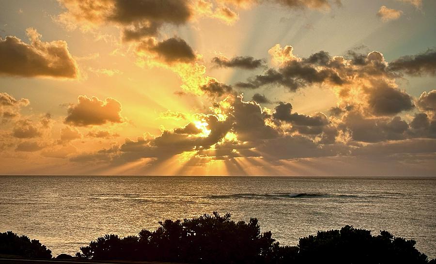 Hawaiian Sunset  #1 Photograph by Andrea Callaway