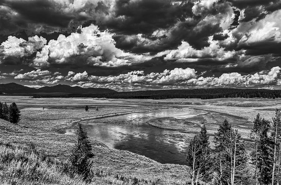 Hayden Valley and the Yellowstone River #1 Photograph by NPS Jacob W Frank