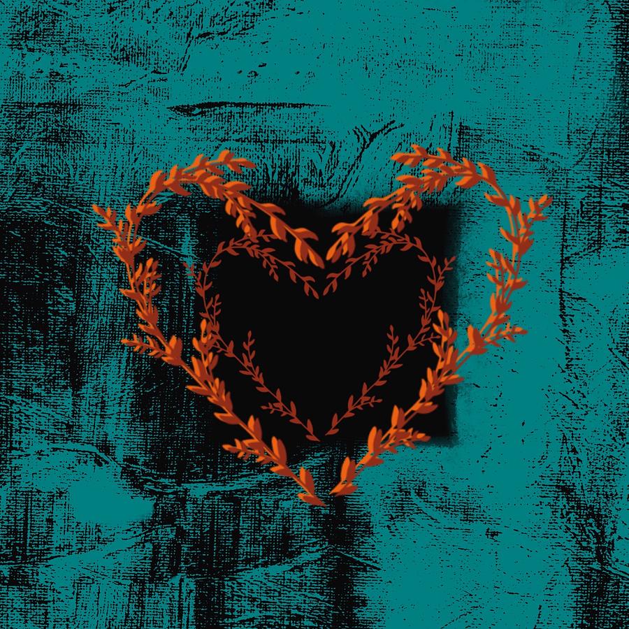 Heart of Hearts #1 Digital Art by Bonnie Bruno