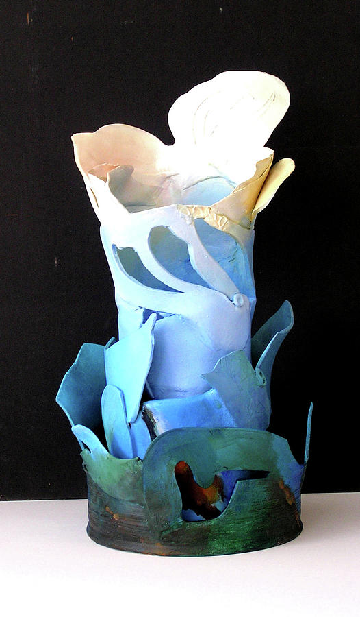 Heaven and Earth #1 Ceramic Art by Barbara Couse Wilson