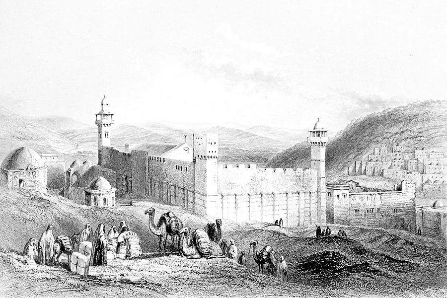 Hebron in 1847 #1 Photograph by Munir Alawi