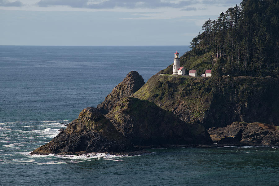 Heceta Head Lighthouse #1 Photograph by HW Kateley