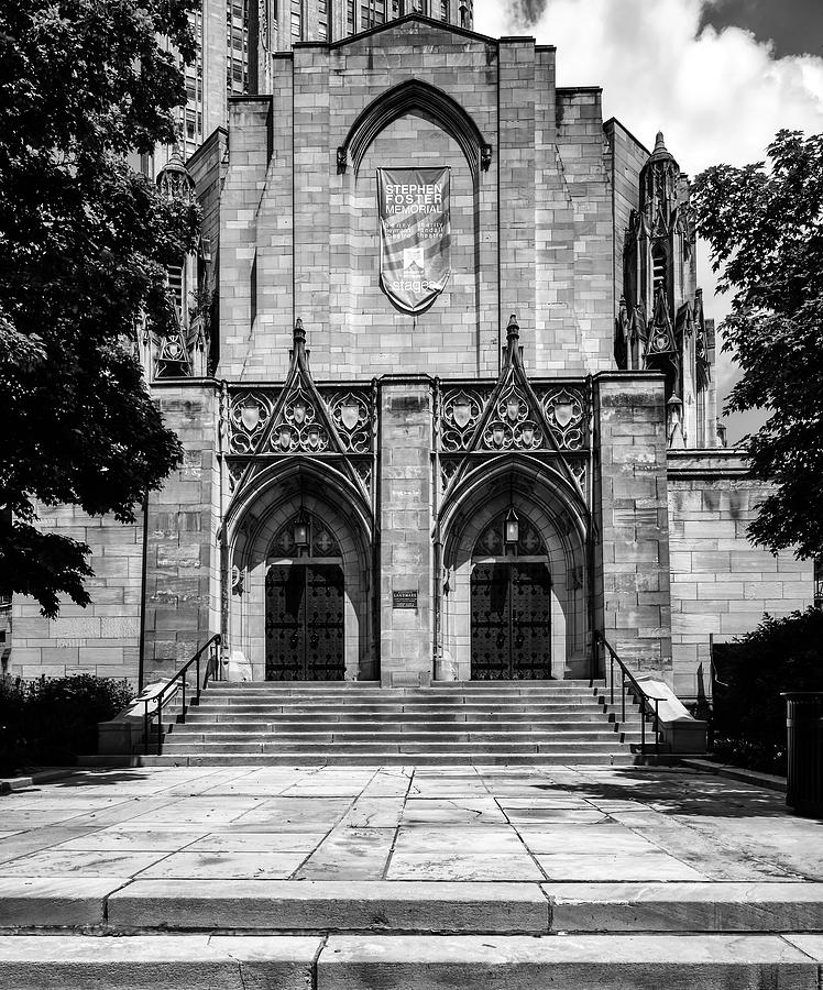 University Of Pittsburgh Photograph - Heinz Memorial Chapel Entrance - University of Pittsburgh #1 by Mountain Dreams