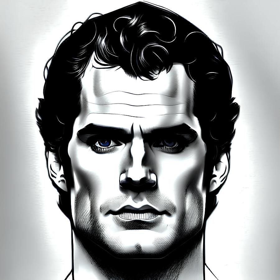 Henry Cavill Drawing By Homoerotic Art Fine Art America