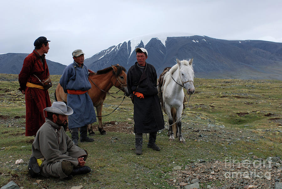 Herders lifestyle #1 Photograph by Elbegzaya Lkhagvasuren