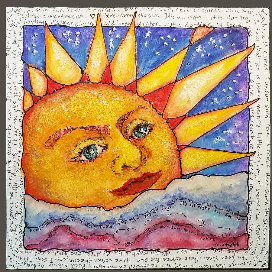 Here Comes the Sun Painting by Carolyn McNabb - Fine Art America