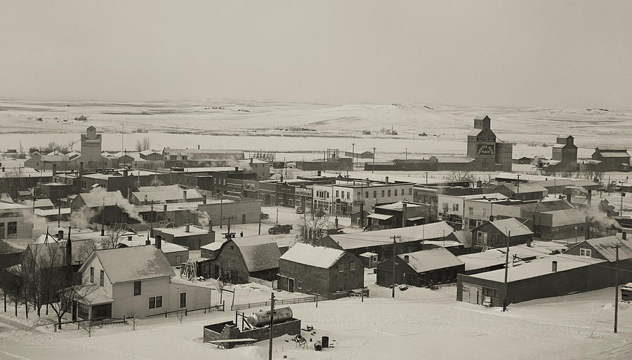 Hettinger, North Dakota 1942 Photograph by John Vachon Fine Art America