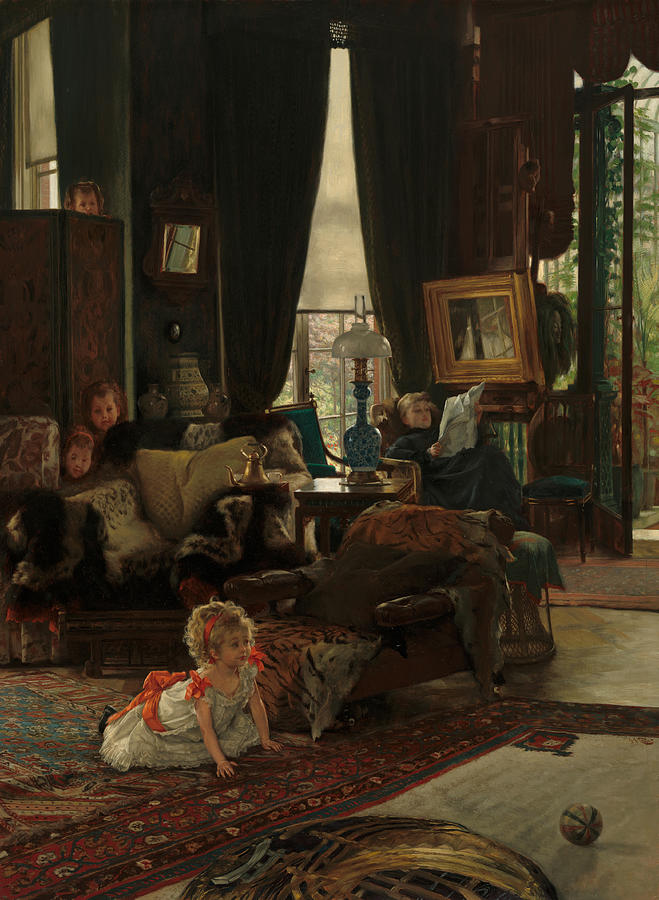 Hide and Seek #1 Painting by James Jacques Joseph Tissot