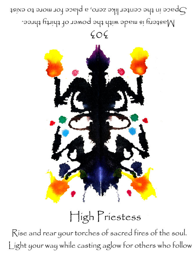 High Priestess #1 Painting by Stephenie Zagorski