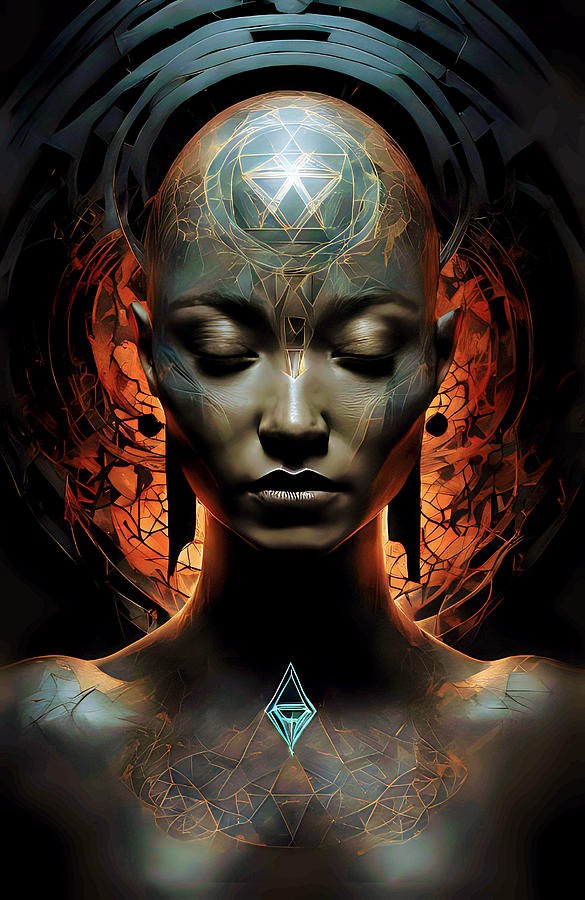 High Priestess Digital Art by Tricky Woo - Fine Art America