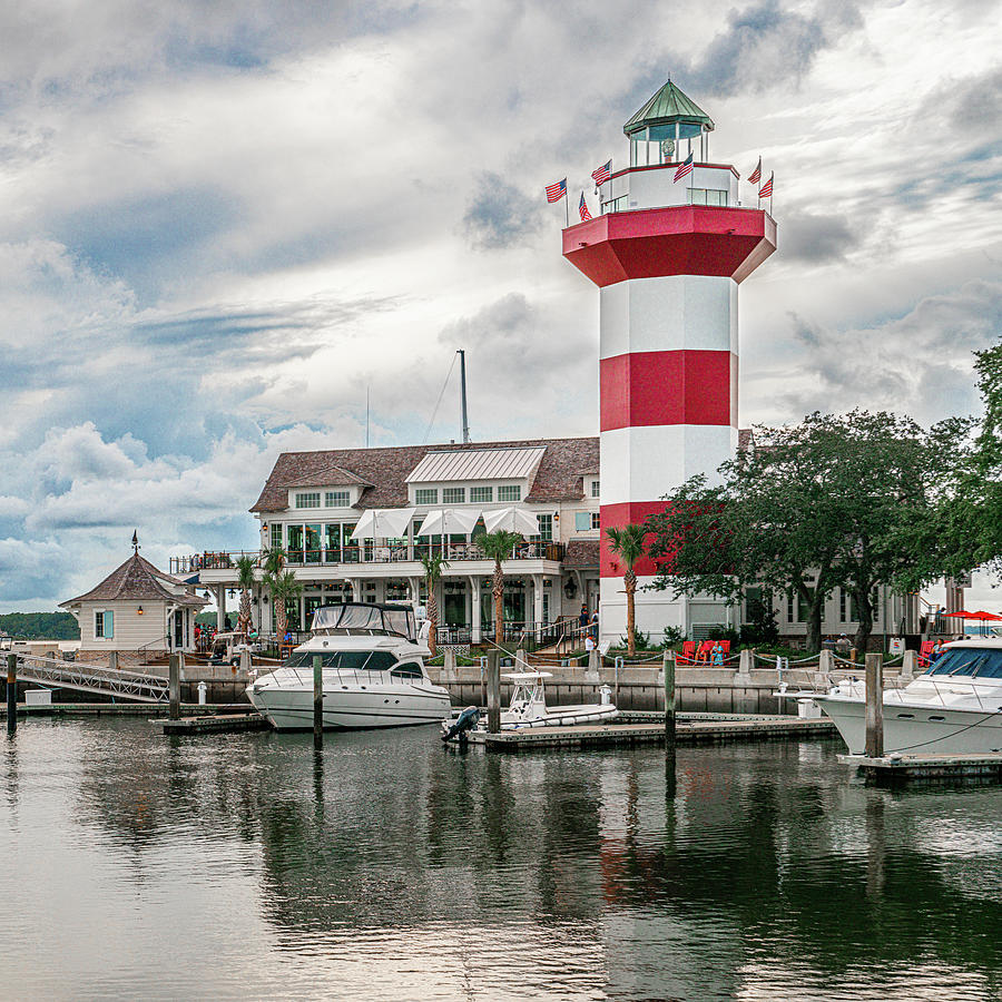 Hilton Head Island South Carolina Harbour Town Beautiful Lighthouse #2 Photograph by Dave Morgan