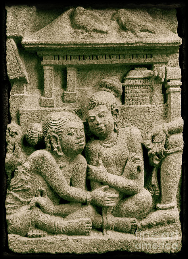 Hindu Temple sculpture - Prambanan I #1 Photograph by Sharon Hudson