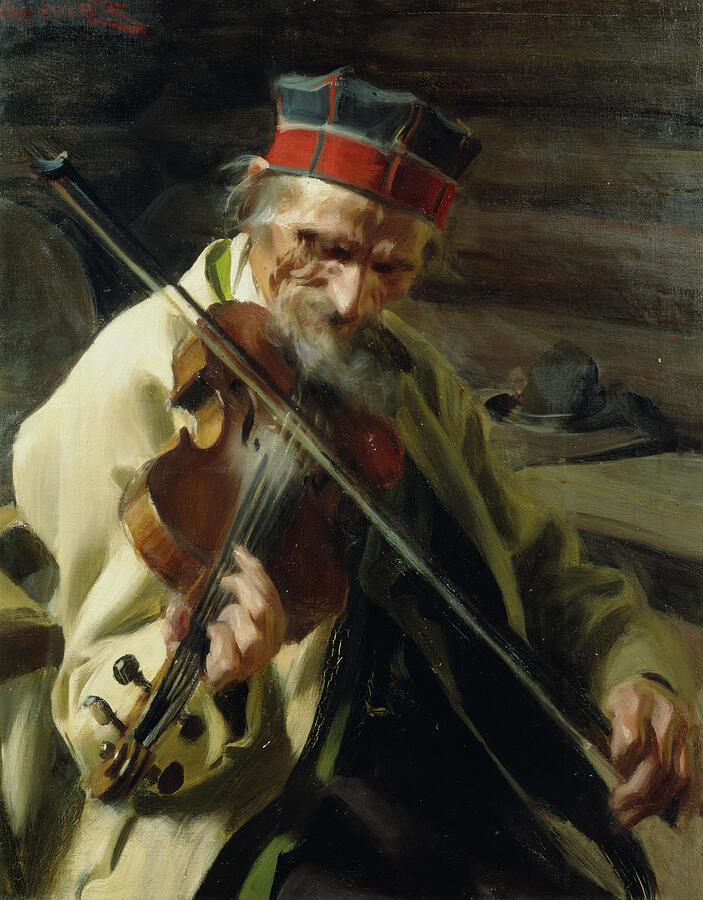 Hins Anders 1904 #1 Painting by Anders Leonard Zorn Hins Anders 1904 #1 Painting by Anders Leonard Zorn
