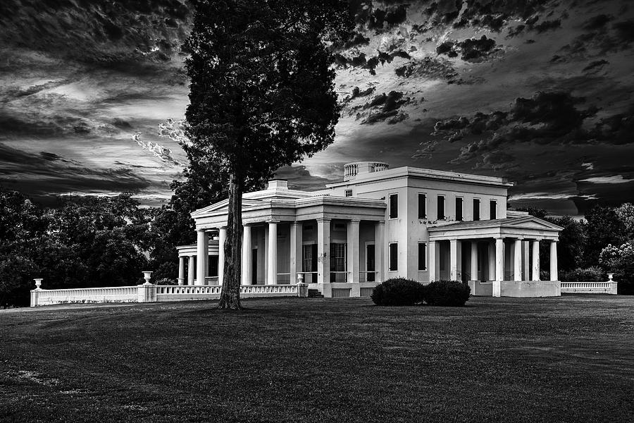 Historic Gaineswood Plantation House At Dusk Photograph by Mountain ...