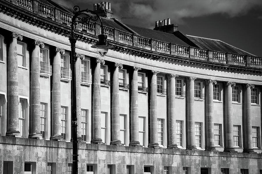 Historic Royal Crescent in Bath #1 Photograph by Seeables Visual Arts