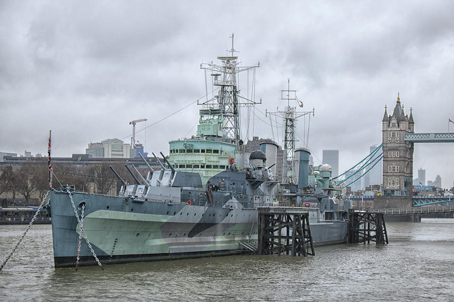 HMS Belfast #1 Photograph by Martin Newman