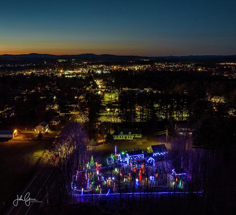 Holidays on the Hill #1 Photograph by John Gisis