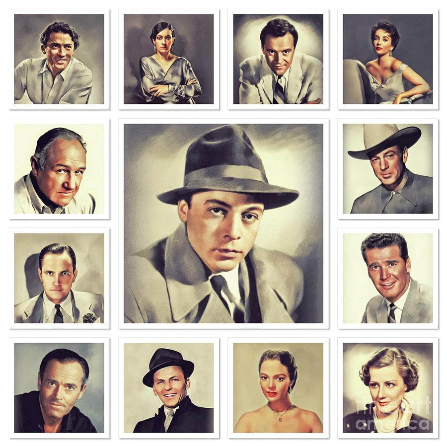 Hollywood Legends #1 Painting by Esoterica Art Agency