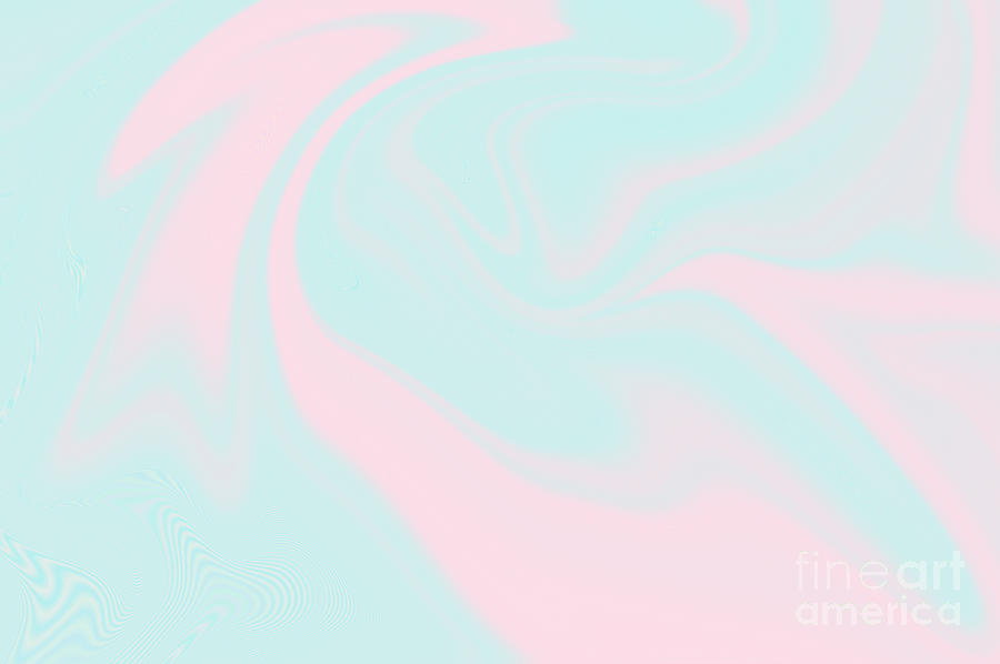 Holographic background in pastel colors. Digital Art by Beautiful Things -  Pixels