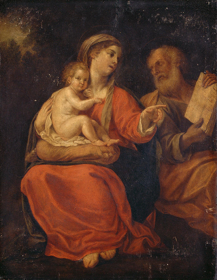 Holy Family Painting by Francesco Albani - Fine Art America