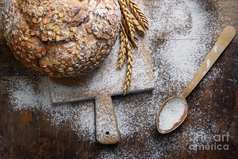 Homemade Bread #1 Photograph by Jelena Jovanovic