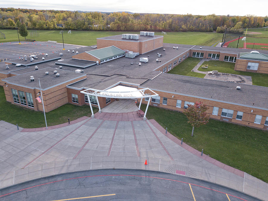 Honeoye Falls-Lima Middle School Photograph by Ray Sheley