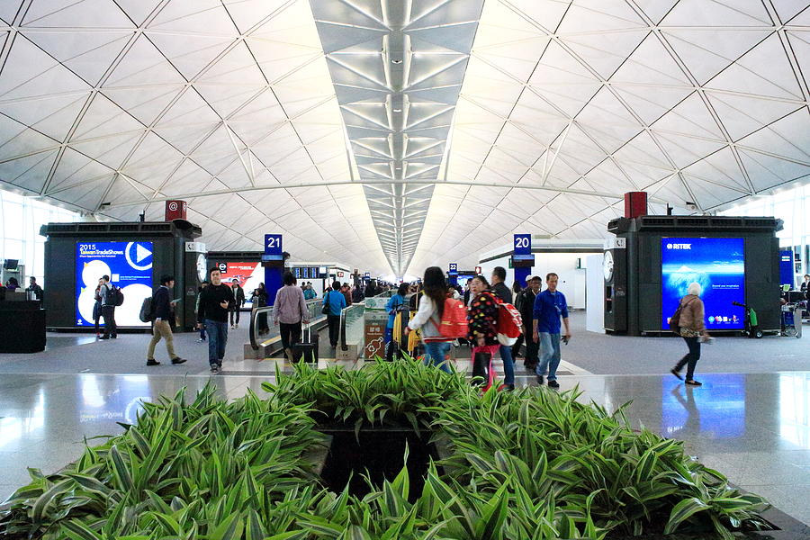 Hong Kong International Airport #1 Photograph by Tdo
