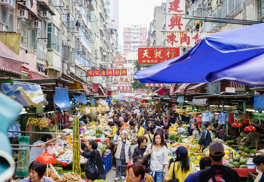 Hong Kong Street Market #1 Photograph by RichLegg