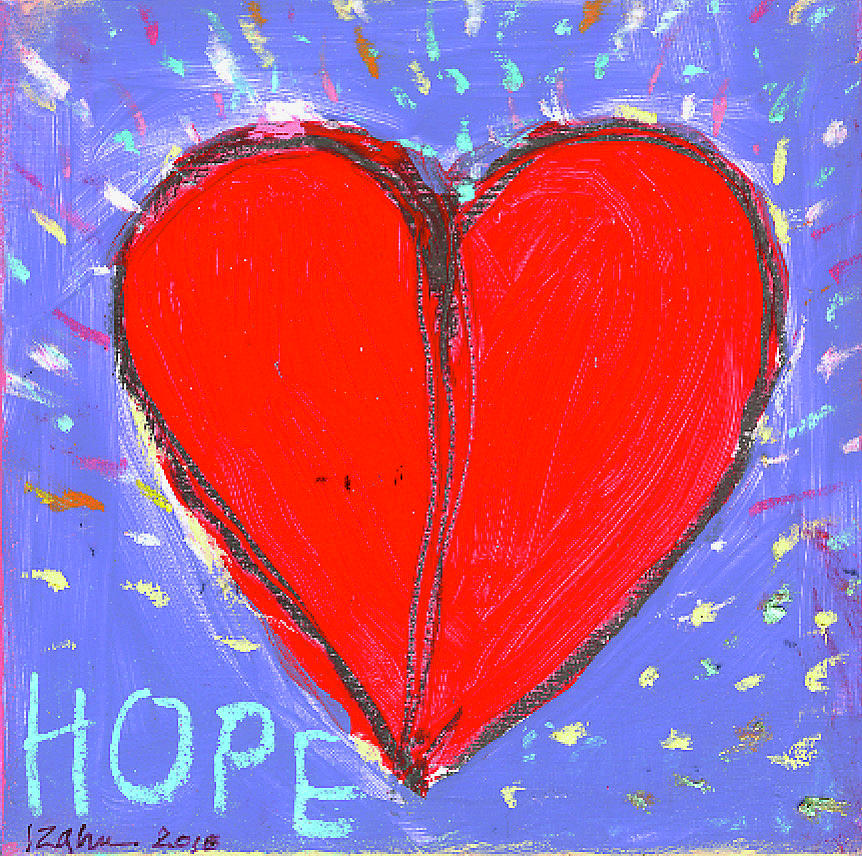 Hope #1 Mixed Media by Lynda Zahn