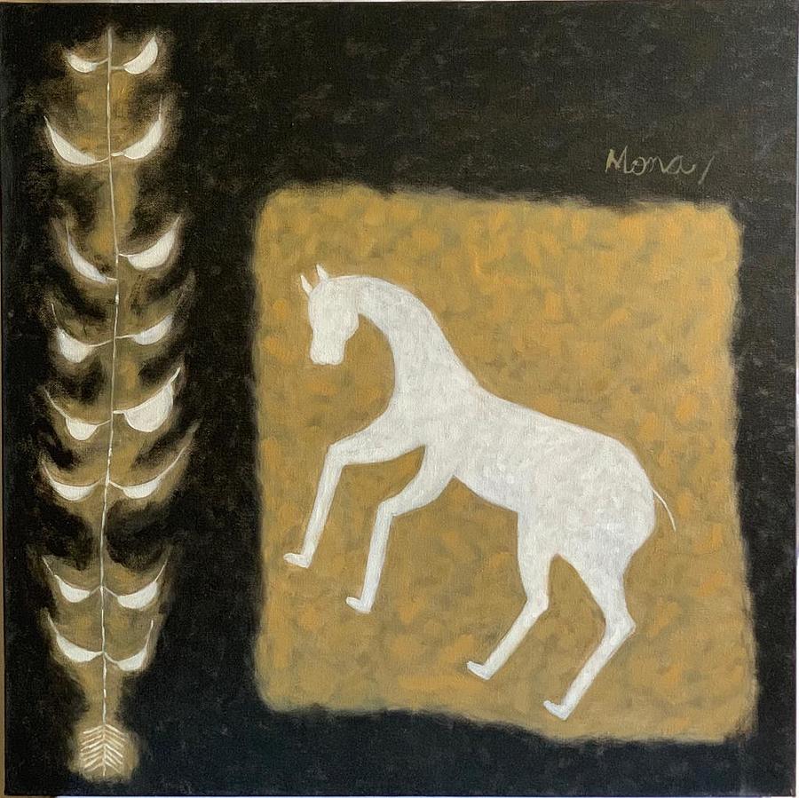 Horse #2 Painting by Mona Bhavsar