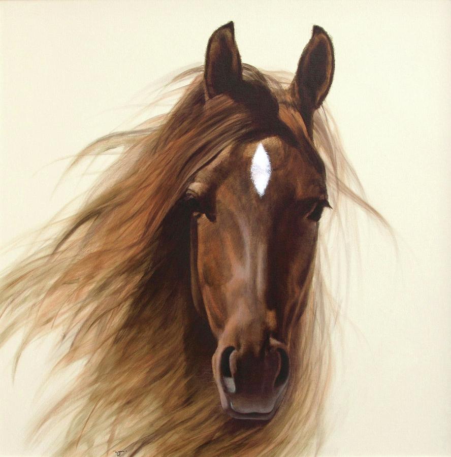 Horse #1 Painting by Zusheng Yu