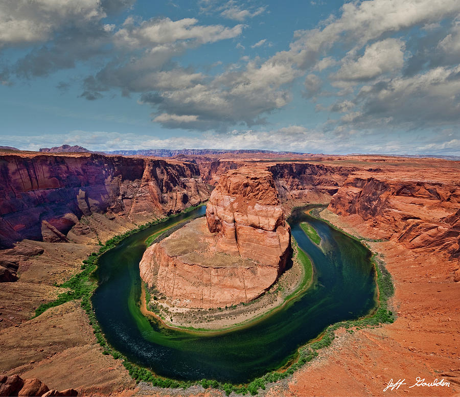 Horseshoe Bend on the Colorado River #1 Photograph by Jeff Goulden