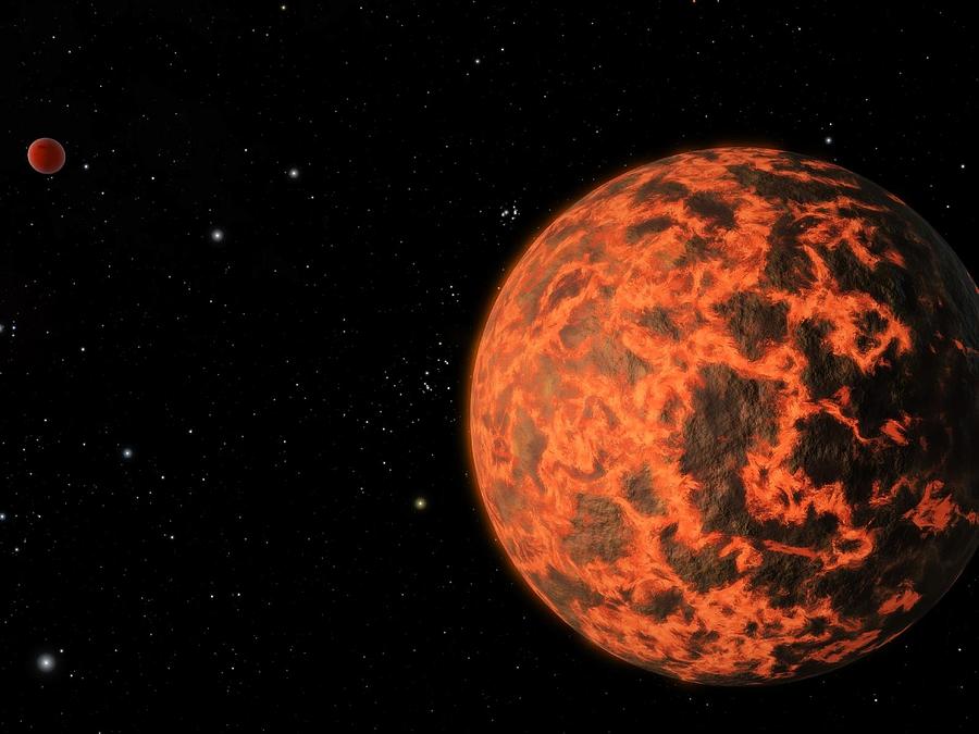Hot Exoplanet, Nasa Digital Art