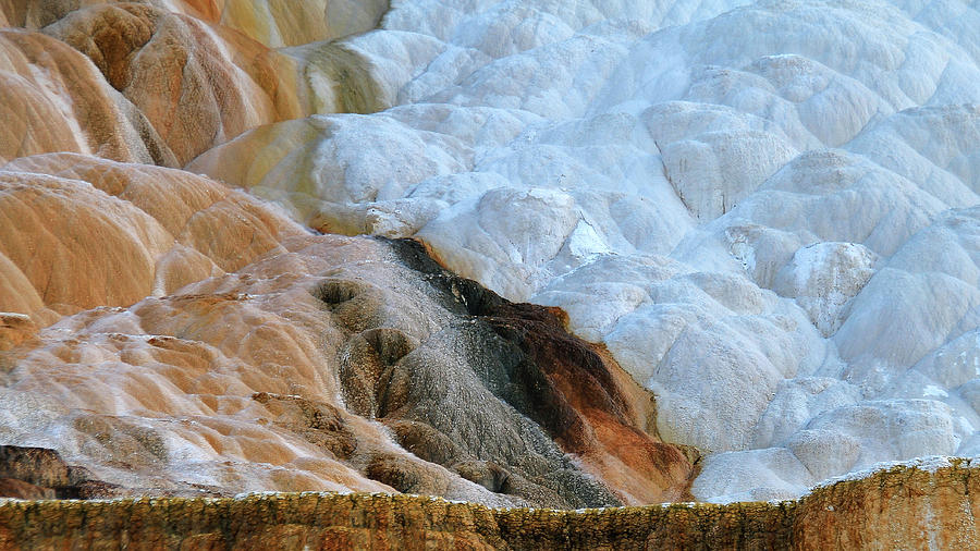 Hot Springs Abstract Photograph