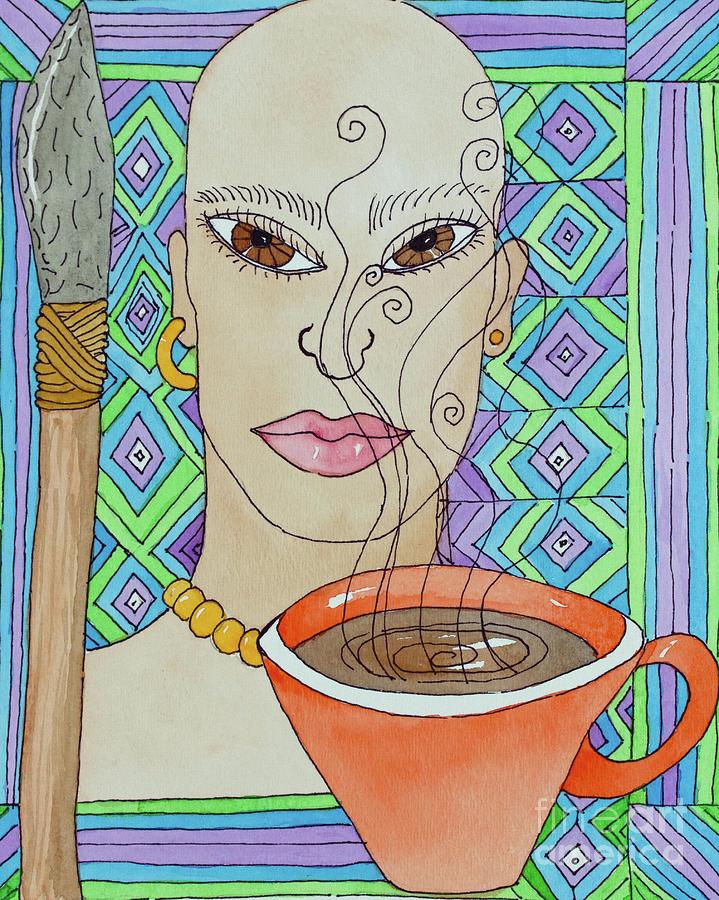 Hot Tea #1 Painting by Norma Appleton