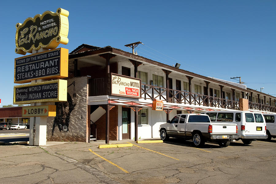 Hotel El Rancho Gallup New Mexico #2 Photograph by Bob Pardue