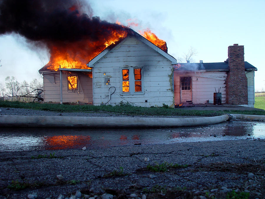 House Fire #1 Photograph by DanBrandenburg