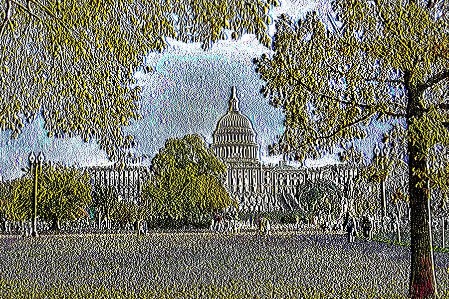 House of Congress #1 Digital Art by Addison Likins