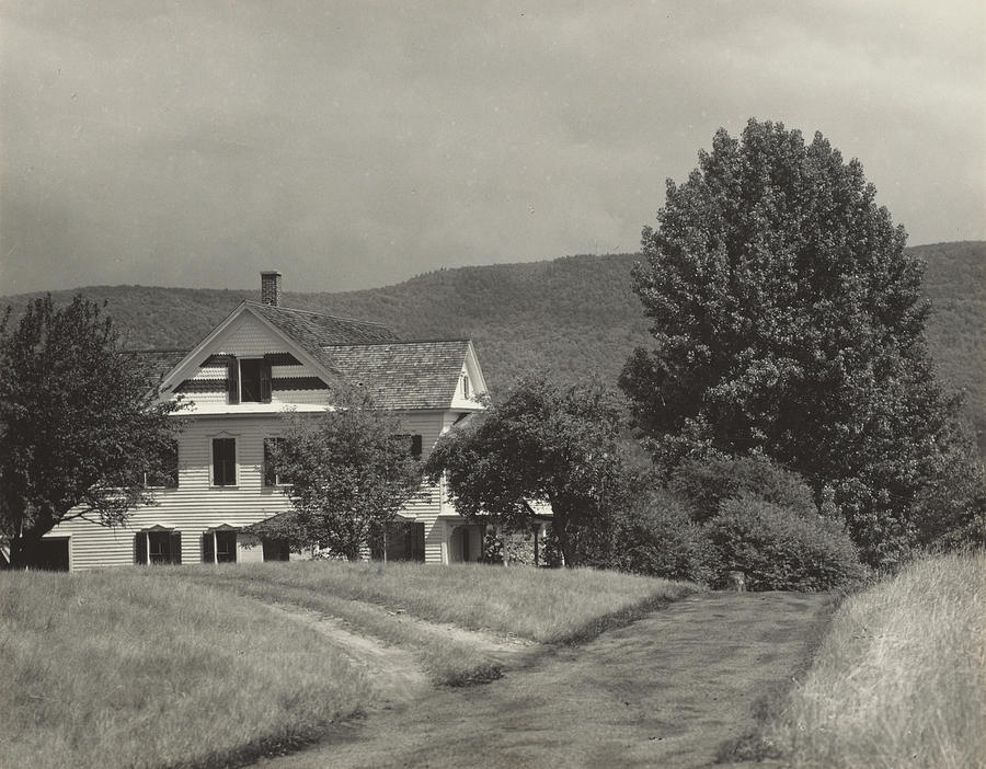 House on the Hill #3 Photograph by Alfred Stieglitz