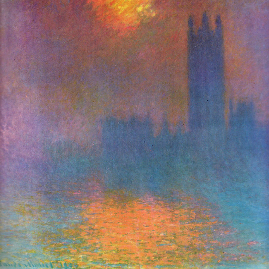 Houses of Parliament 1904 Painting by Claude Monet - Fine Art America