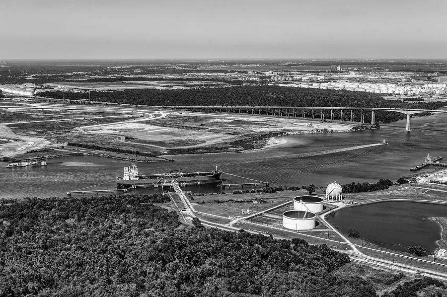 Houston Photograph - Houston Shipping Channel #1 by Mountain Dreams