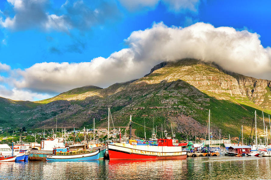 Hout Bay harbour #1 Photograph by Fabrizio Troiani