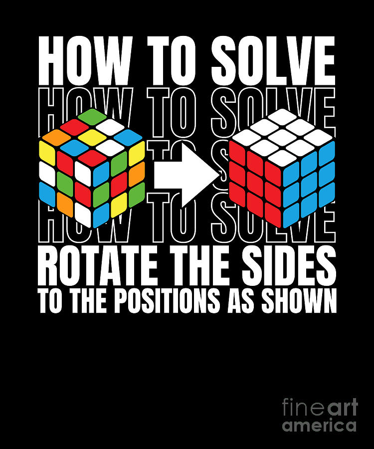 How To Solve Rotate The Sides Speedcubing Cubing Speed Cuber Digital ...