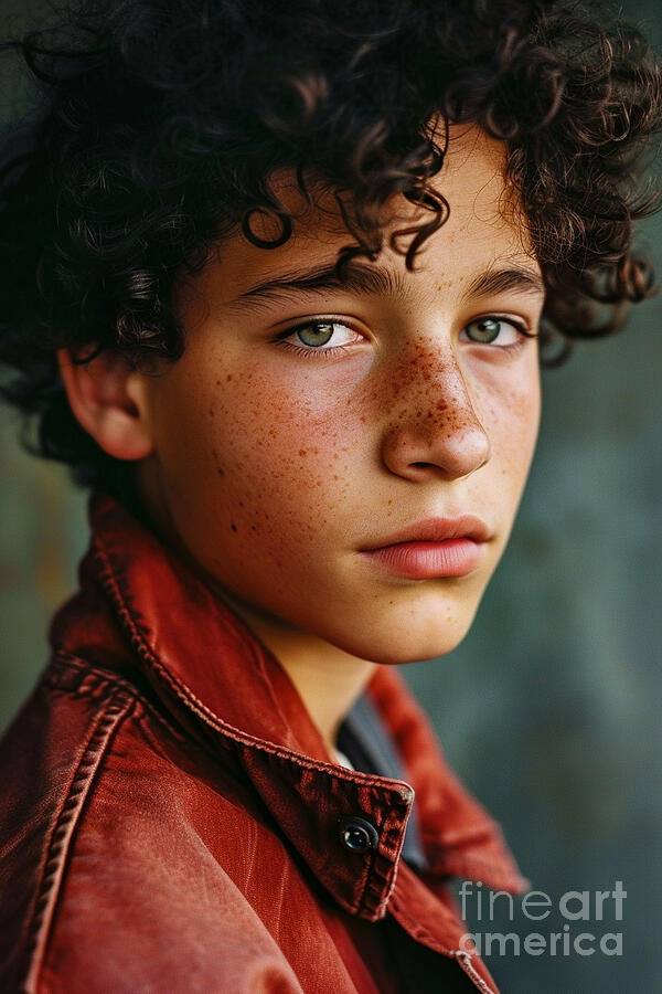 httpss.mj.rung6cORU3eiew Portrait of teen boy by Asar Studios #1 ...