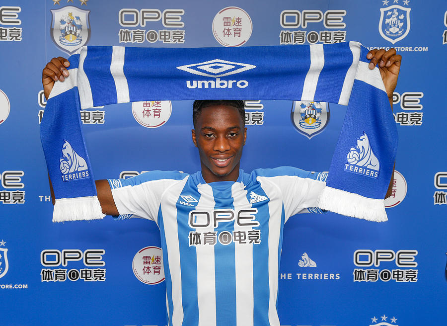 Huddersfield Town Unveil New Signing #1 Photograph by John Early