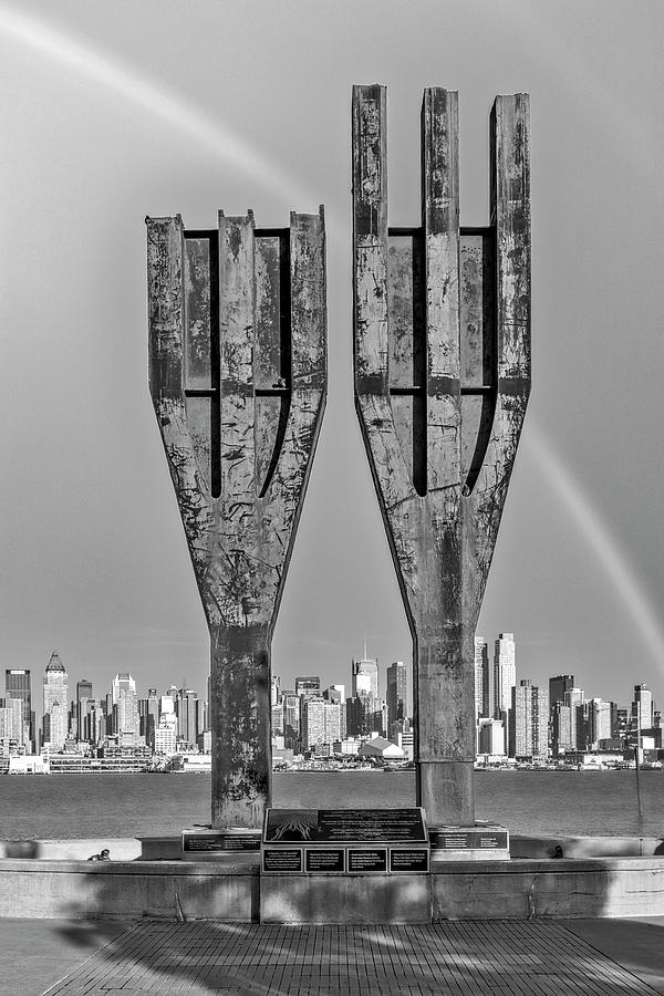 Hudson Riverfront 9/11 Memorial #1 Photograph by Susan Candelario