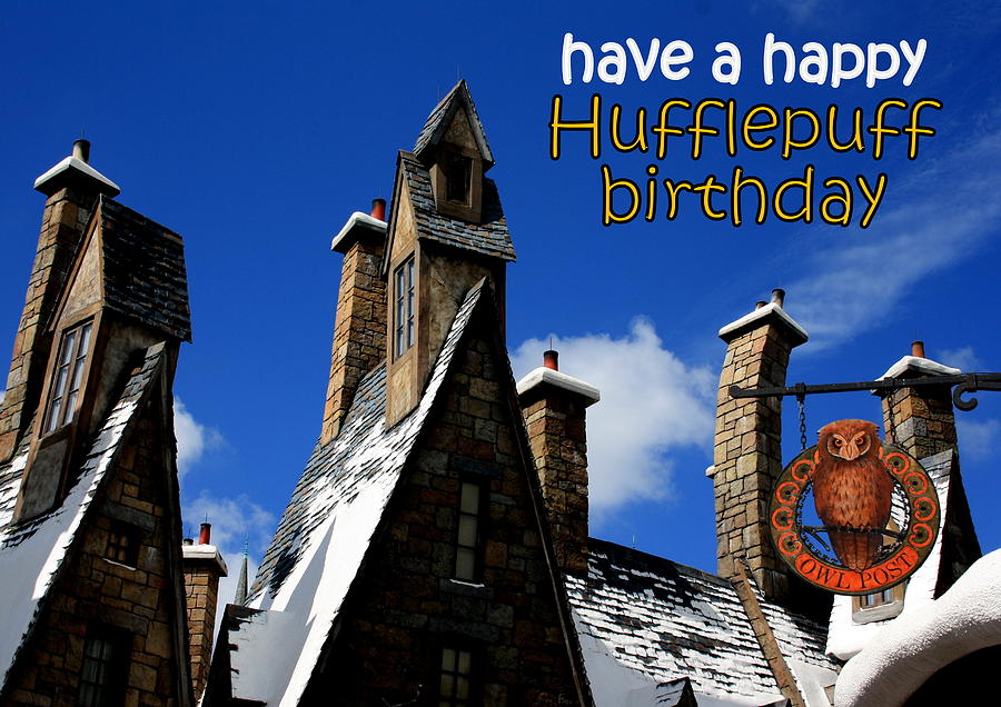 Hufflepuff Birthday Photograph By David Nicholls - Fine Art America