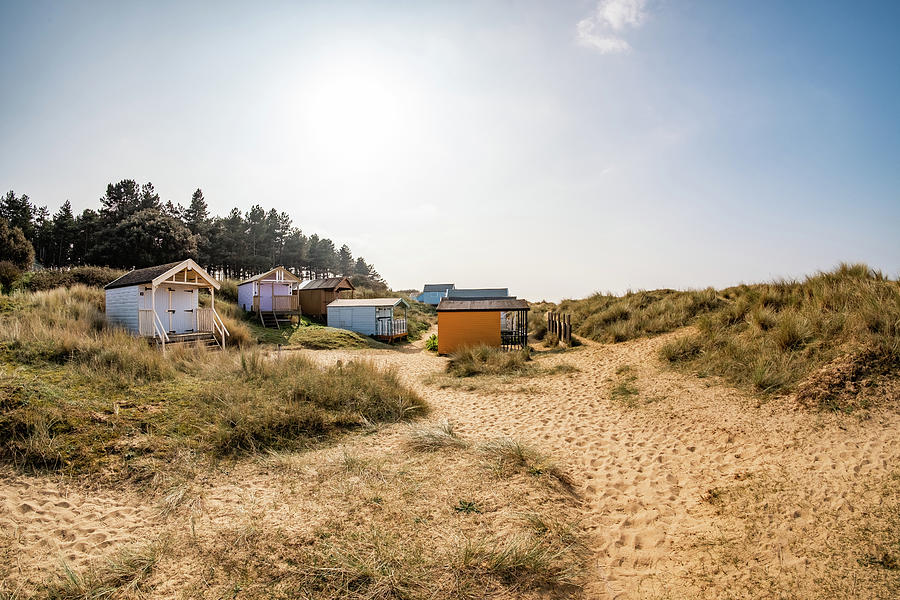 Hunstanton beach huts #1 Photograph by Chris Yaxley